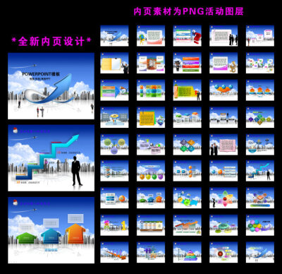 业绩报告年终总结新年计划幻灯片PPT模板