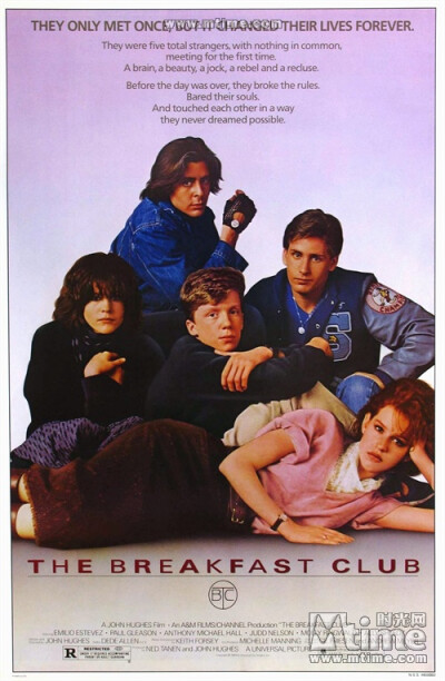 早餐俱乐部The Breakfast Club(1985)海报 #01 【曾经的我们。】