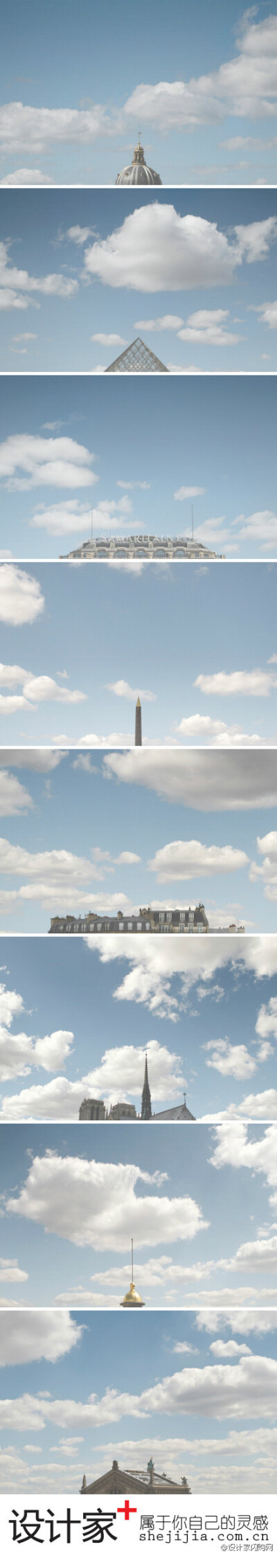 建筑与天空的浪漫比例《Head in the Cloud》by Kattilin Rebesco