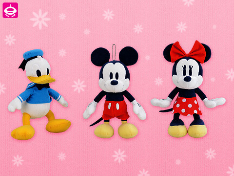 ミッキー＆フレンズ ＦＯＬＫ ＴＡＬＥＳ ベーシックサイズぬいぐるみ