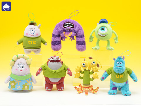 モンスターズ・ユニバーシティ キュートサイズ大集合ぬいぐるみ