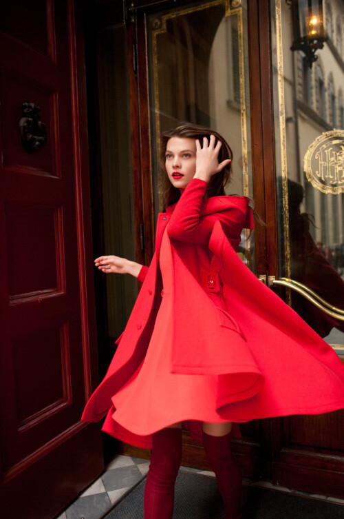 Red dress