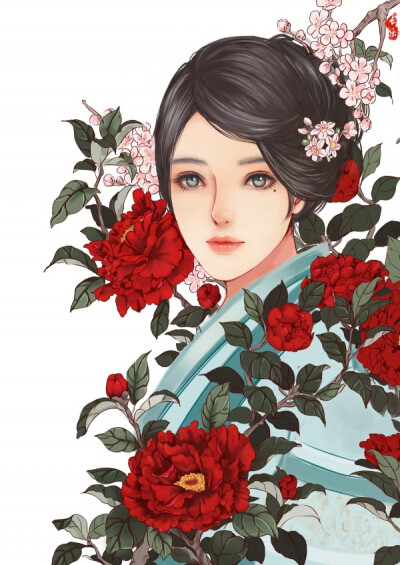 长乐0123 的插画 女