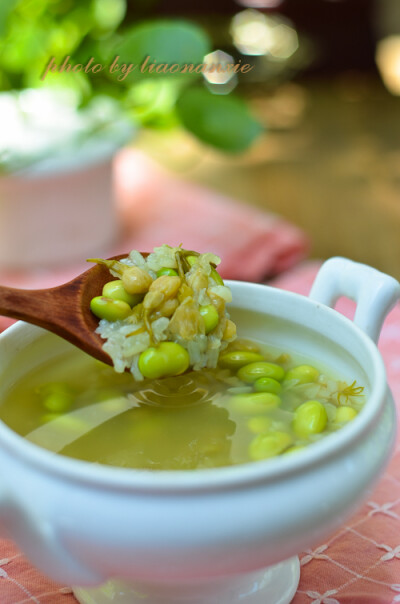 毛豆茉莉花水