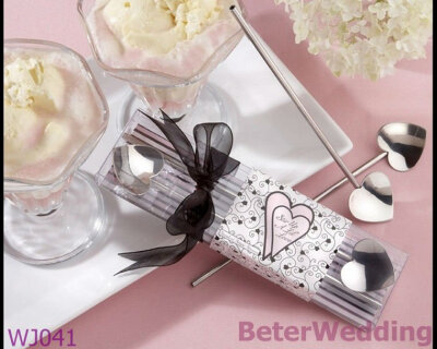 Stir up a Lil Love Silver Heart Straw Stirrers WJ041 Useful Wedding Gifts, Pratical Party Favors at BeterWedding, Shanghai Beter Gifts Co Ltd. http://www.aliexpress.com/store/512567