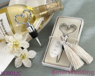 WJ001/C_Chrome Heart Bottle Stopper in Gift Box Wedding Gift/Wedding Favor/Wedding Present Useful Wedding Gifts, Pratical Party Favors at BeterWedding, Shanghai Beter Gifts Co Ltd. http://www.aliexpre…