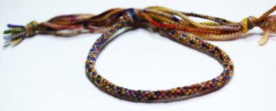 Kumihimo Fiber Bracelet Vincent Van Gogh Rainbow Jewelry