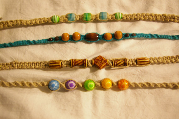 Hemp Anklets