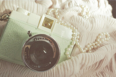 Mint Green Camera (via Ebba Gulliksen)