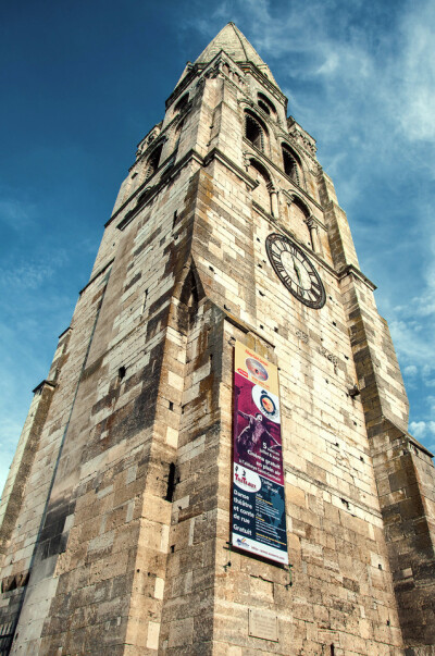 欧塞尔 Auxerre 城内的 Abbey of Saint Germain 日尔曼修道院