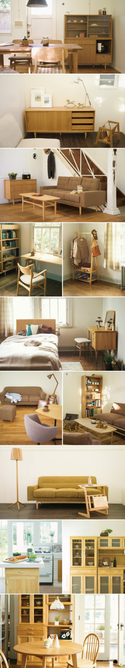 非常日系的小清新家具店：MOMO natural 。