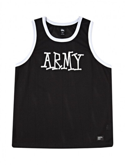 Stussy MESH ARMY TANK 背心