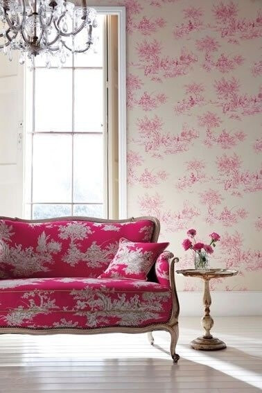 pink home decor!...Love the style in another color, however!!!