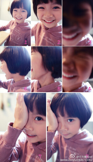 在咖啡店拍喬時... 1. 喀嚓。2. 喬說：再靠近再靠近（於是我邊拍邊靠近）3. 怎麼好像有點太靠近了？@@ 4. 喬：哎呀！！5. 把鼻！ 6. （摀右眼）7. 喬：把鼻你撞到我的眼睛了！！！8. 喬爸說：是妳叫我一直靠近的耶！ 喬想一想回：喔～ 對耶～ XDDD 一分鐘後眼睛沒事，嘻嘻哈哈的