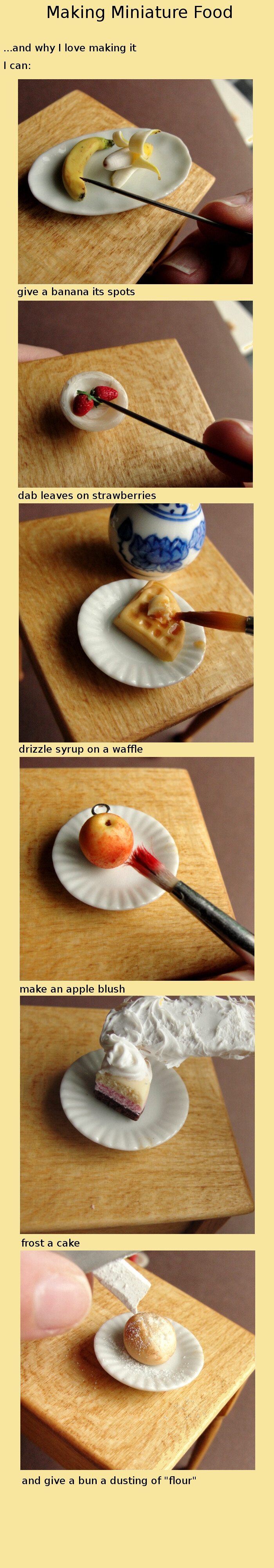 Making Miniature Food