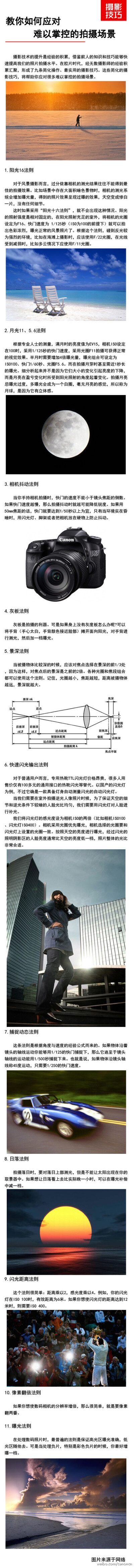 如何应对难以掌控的拍摄场景