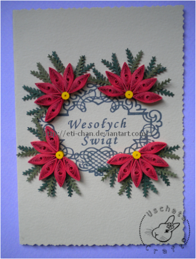 Quilling - card 77
