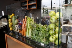 juice barcounter displays