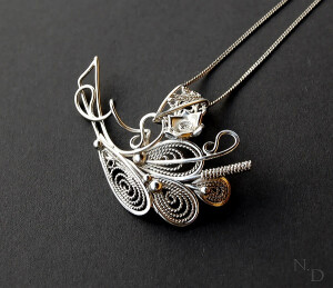 pendant,silver