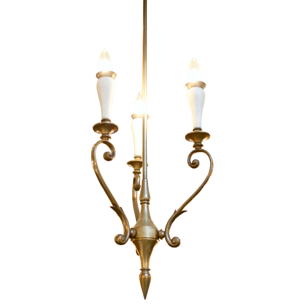 French Bronze Chandelier