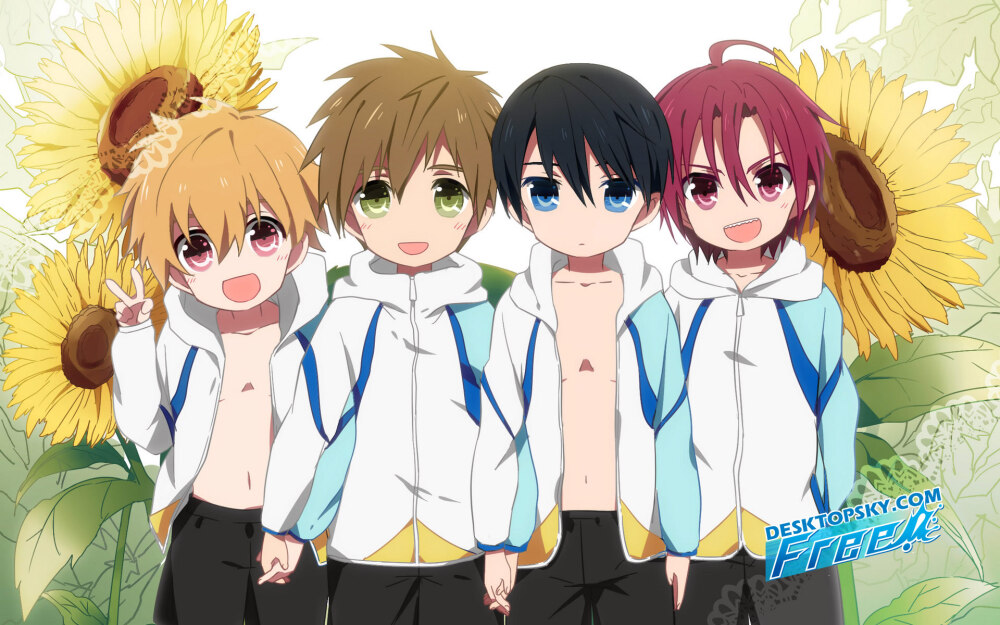 Free!男子游泳部桌面壁纸,第9张图片