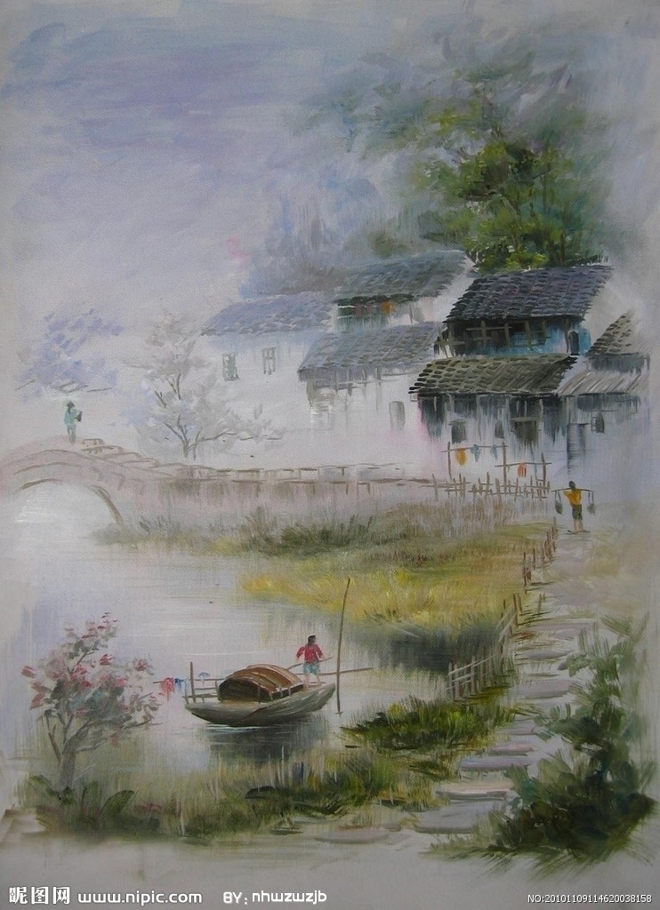 风景油画