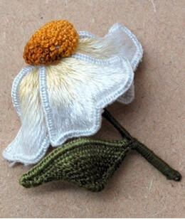 Stumpwork embroidery - nice!