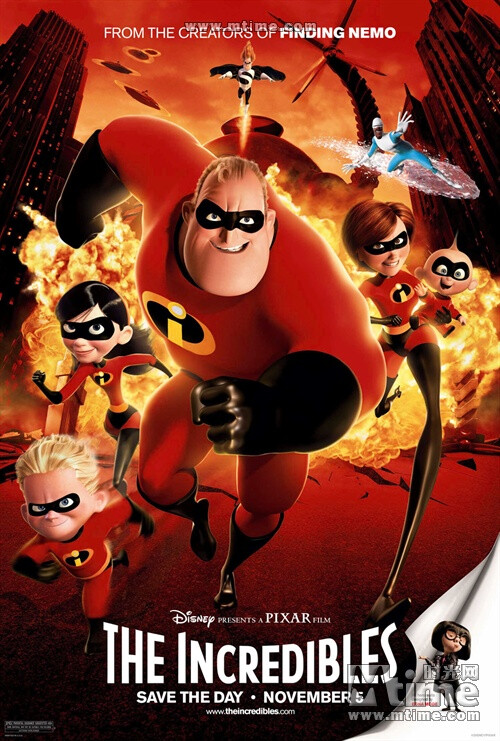 超人总动员The Incredibles(2004)鲍勃曾经是这个世界上最伟大的超人特工，一提起他的大号“不可思议先生”，当年简直无人不晓。告别了惩恶扬善的生活15年后，中年鲍勃和他的妻子(也是著名的超人特工)已经拥有了平民身份，还搬到郊区和他们的三个孩子过起了平淡的普通生活。现在，鲍勃是一名保险公司理赔员，每天朝九晚五闲极无聊，优裕的生活更使他大腹便便。鲍勃多么渴望重温以前那种出生入死的超人生活啊。