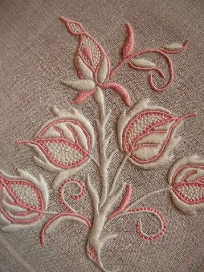 Lovely satin stitch!