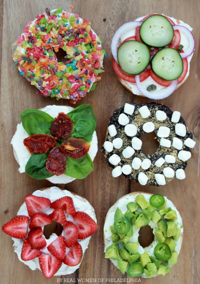 six ways to enjoy a bagel #breakfast | Food and Fancies #摄影师# #赏味期限 #