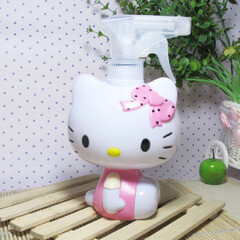 全民疯抢双皇冠 凯蒂猫 hello Kitty 可爱造型 洗手液瓶子 喷嘴式