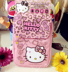 卡通kitty 手机包 手机袋iphone i9300 i9220 N7000 N7100 note2