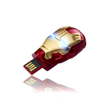 钢铁侠3 IRON MAN3 官方纪念款U盘】 8GB 发炮手款式，左右手两款都具有多节关节，可弯曲活动