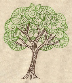 Delicate Tree | Urban Threads: Unique and Awesome Embroidery Designs