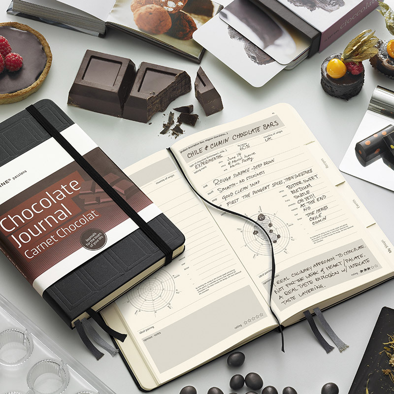 Moleskine Passions热情系列笔记本 Chocolate 巧克力_戀物誌