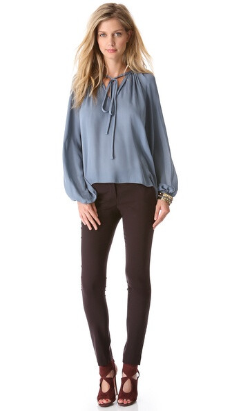 Ramy Brook Paris V Neck Blouse