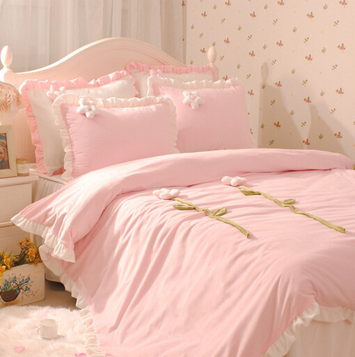 bed。pink~