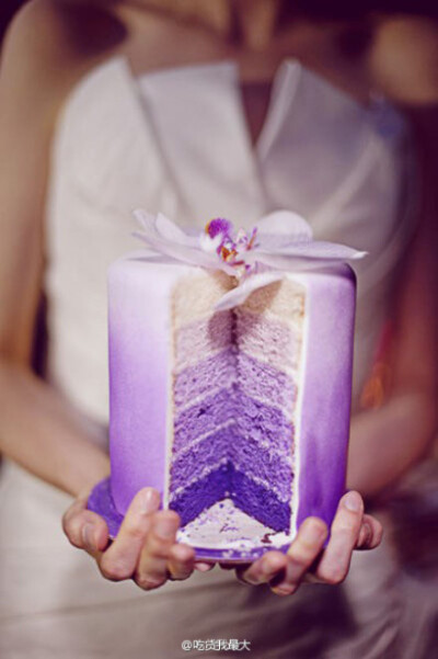 无法抗拒的紫色蛋糕~