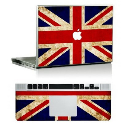 SkinAT苹果Macbook笔记本英国国旗贴纸