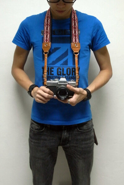 Leathinity - Leather Neck Camera Strap (Adjustable Length)