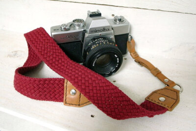 Leathinity - Leather Neck Camera Strap (Adjustable Length / 4 Colors)