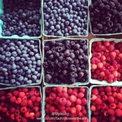 蓝莓 &amp; 桑果 &amp; 覆盆子