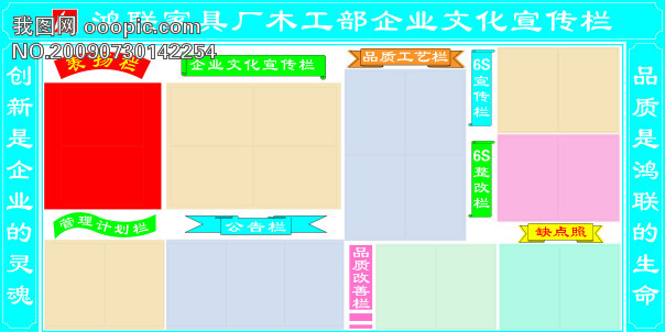 企业文化宣传栏