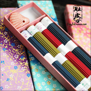 日式香薰-线香 和纸礼盒品味套装
