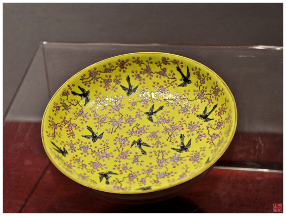 观《慈禧专用瓷器》展