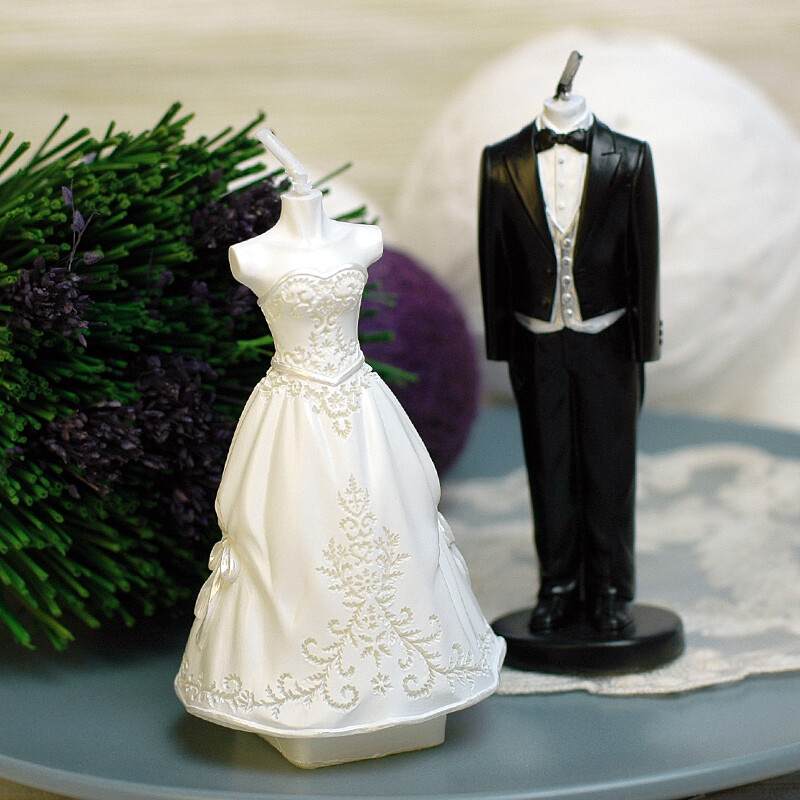蜡烛 婚礼 婚纱 礼物 回礼