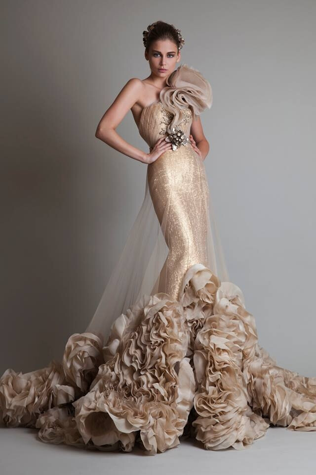 女皇范儿婚纱【Krikor Jabotian】2013婚纱系列（10）