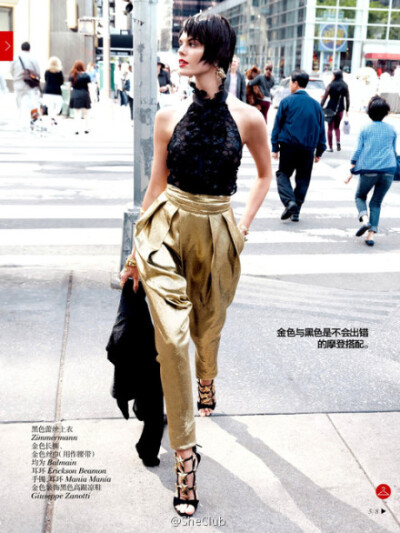 #时尚画报#┃Maryna Linchuk by Walter Chin for Vogue China