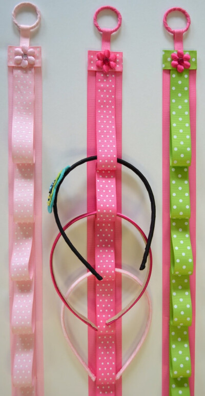 Ribbon Headband Holders