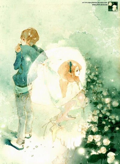 因错过了太多的景致，所以不想再错过你，只为将爱进行到底，耗尽了我所有的勇气。